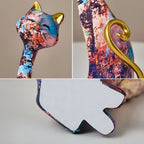 Minimalist Cat Sculpture Duo for Modern Decorative Accents