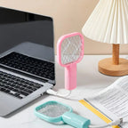 2-in-1 Electric Mosquito Racket & Insect Killing Lamp