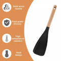 2-in-1 Silicone Cooking and Serving Spoon