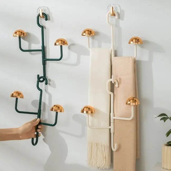 360° Redating Hanging Storage – Elegant Organizer for Clothing, Hats & Accessories