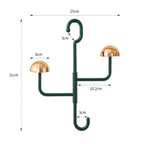 360° Redating Hanging Storage – Elegant Organizer for Clothing, Hats & Accessories