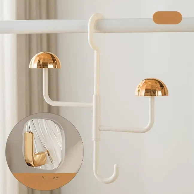 360° Redating Hanging Storage – Elegant Organizer for Clothing, Hats & Accessories