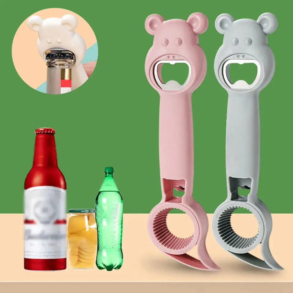 4-in-1 Kitchen Opener – Ideal for Arthritis and Limited Hand Strength