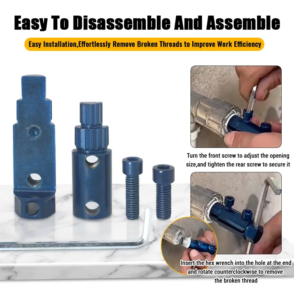 Broken Pipe Thread Extractor – Remove damaged threads effortlessly