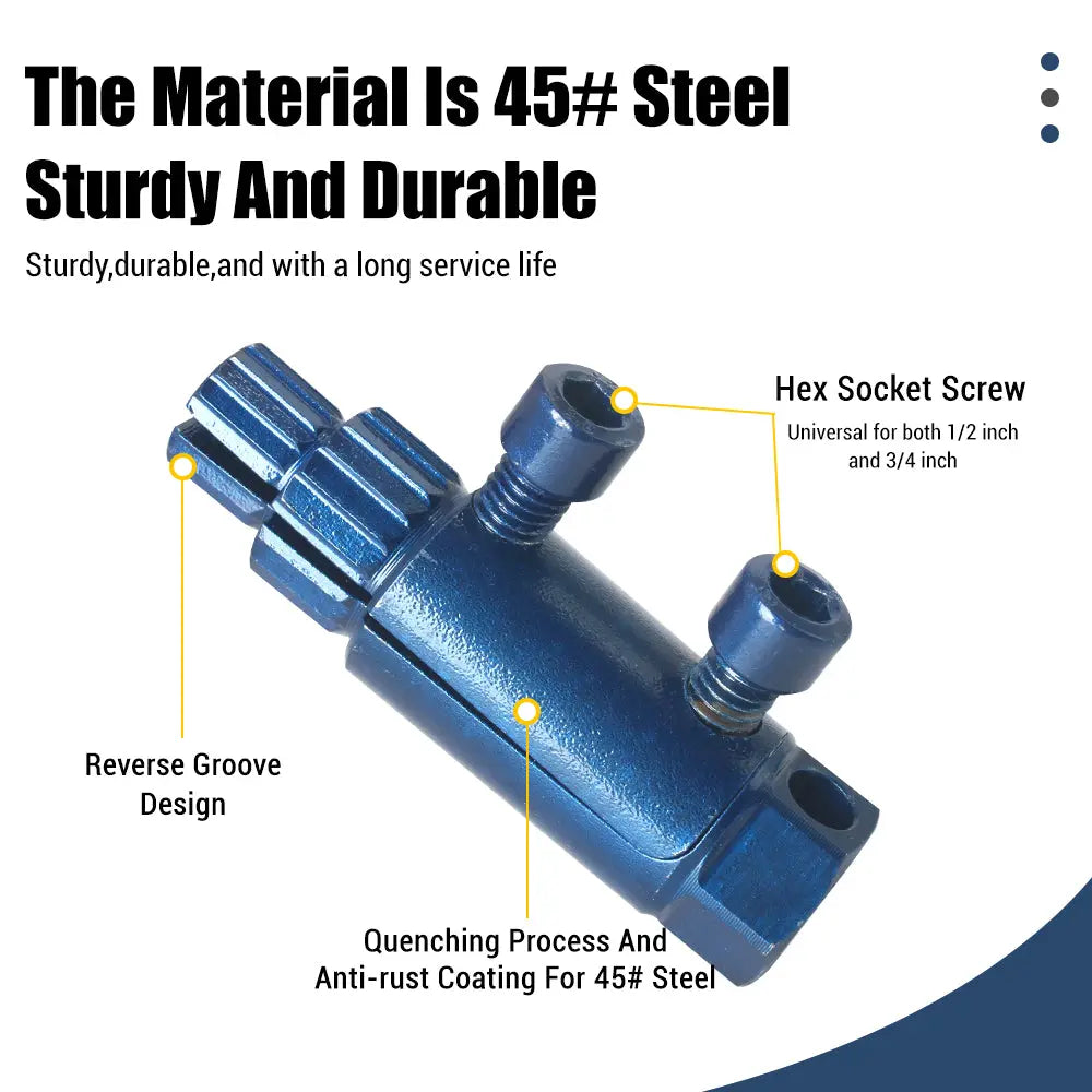 Broken Pipe Thread Extractor – Remove damaged threads effortlessly
