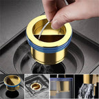 Anti-Odor Drainage Core made of Brass – Reliably Stops Drain & Pipe Odors