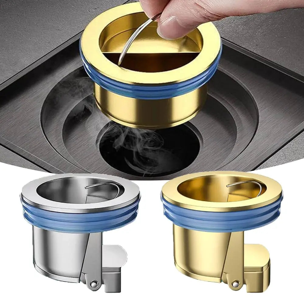 Anti-Odor Drainage Core made of Brass – Reliably Stops Drain & Pipe Odors