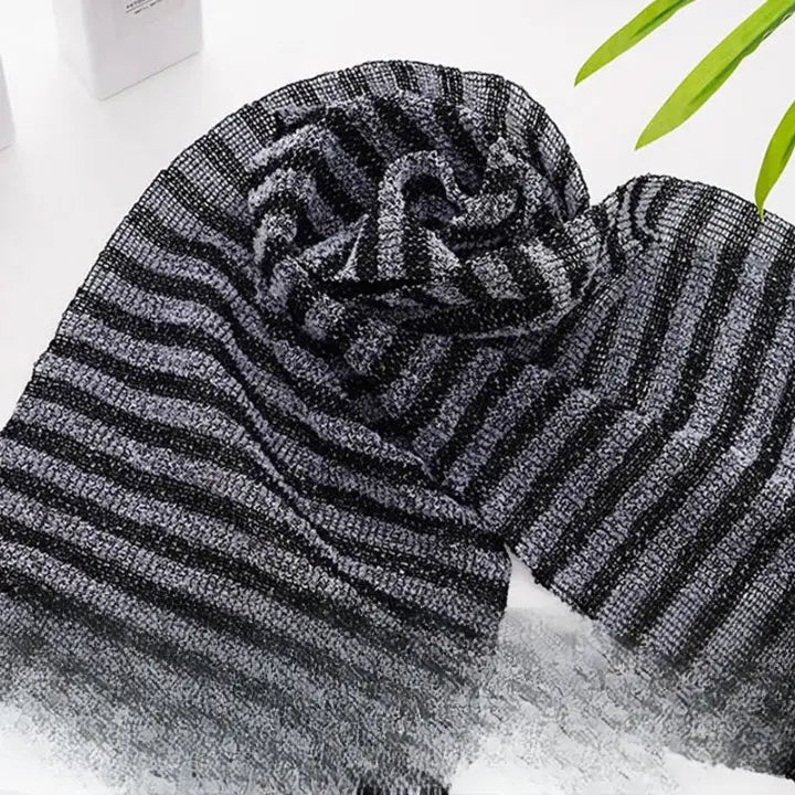 Antibacterial Carbon Fiber Bath Towel with Gentle Peeling Effect