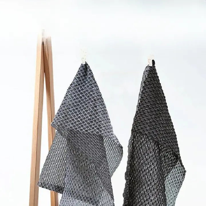 Antibacterial Carbon Fiber Bath Towel with Gentle Peeling Effect