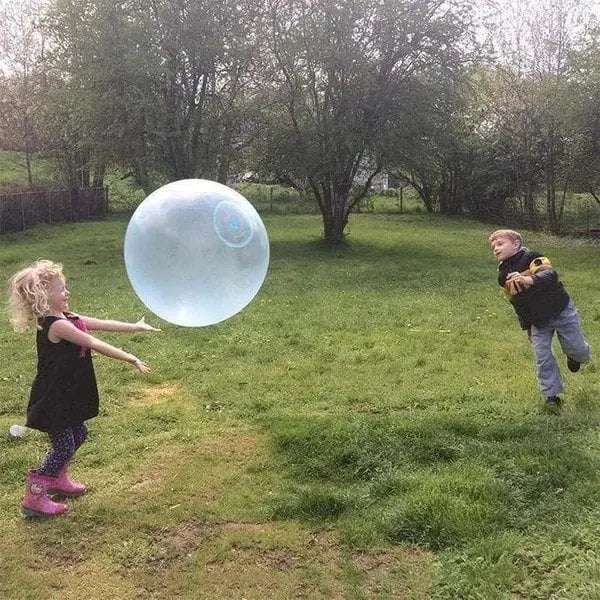 Inflatable elastic Bubble Ball – Fillable with water & jumps like crazy