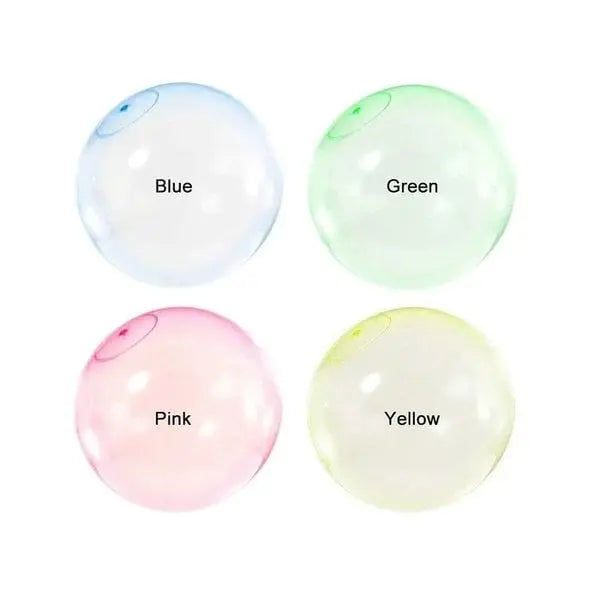 Inflatable elastic Bubble Ball – Fillable with water & jumps like crazy