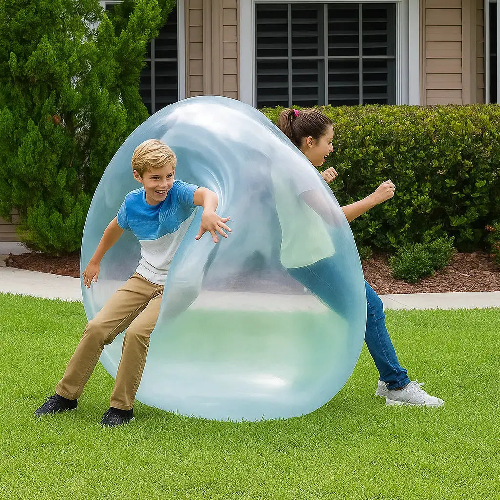 Inflatable elastic Bubble Ball – Fillable with water & jumps like crazy