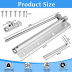 Automatic door hinge with self-reset – Safe & Quiet
