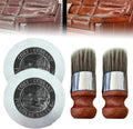 Balm for leather and wood for scratch removal and care