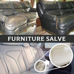 Balm for leather and wood for scratch removal and care