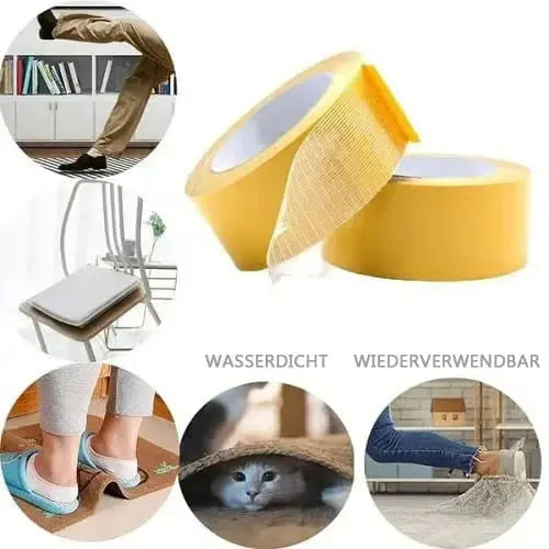 Double-Sided Transparent All-Purpose Tape - Can be removed without residue