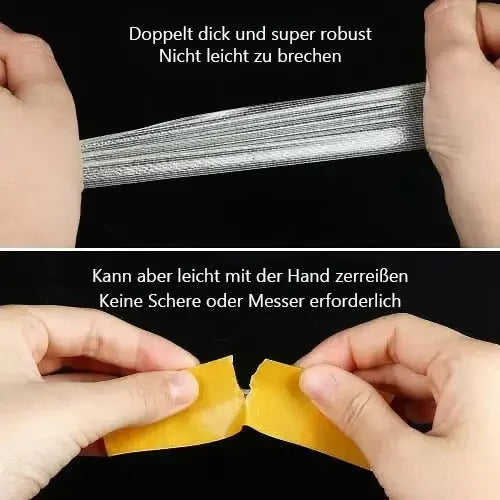 Double-Sided Transparent All-Purpose Tape - Can be removed without residue