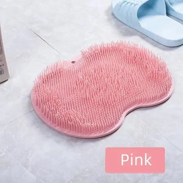 Shower mat with foot & back massage – Cleans, massages and relaxes!