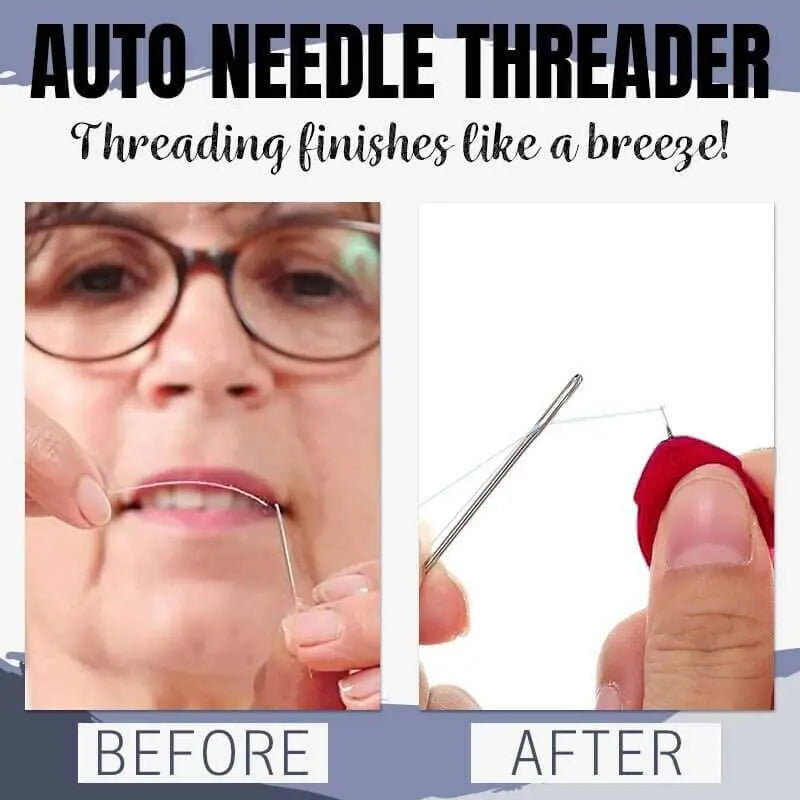 Simple Needle Threader – No Frustration & No Eye Strain