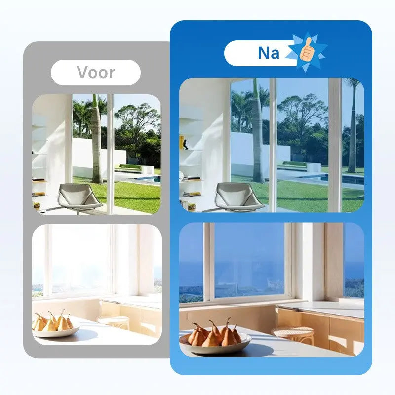 Disposable mirror film for windows – Thermal insulation & UV pRedection