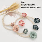 Elegant flexible curtain holder – No drilling, No effort