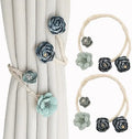 Elegant flexible curtain holder – No drilling, No effort
