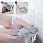 Fish scale remover with catch lid