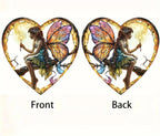 Heart-shaped Elf Light Catcher – Enchanting Home Decoration