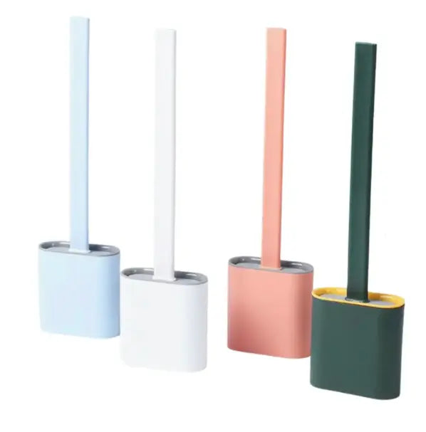 Hygienic Silicone Toilet Brush – Deep Cleaning without Scratches