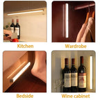 Wireless LED light with motion sensor & magnetic mount