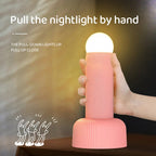 Creative Hand-Pull Nightstand Lamp