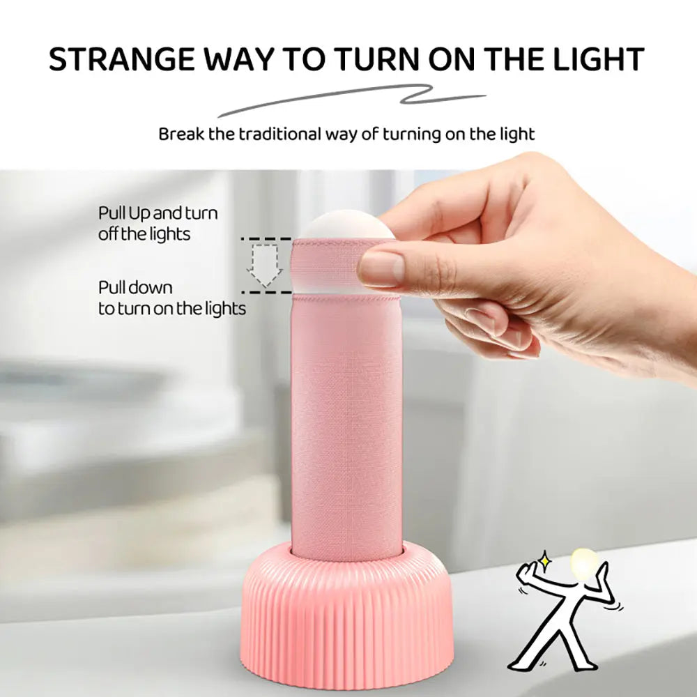 Creative Hand-Pull Nightstand Lamp