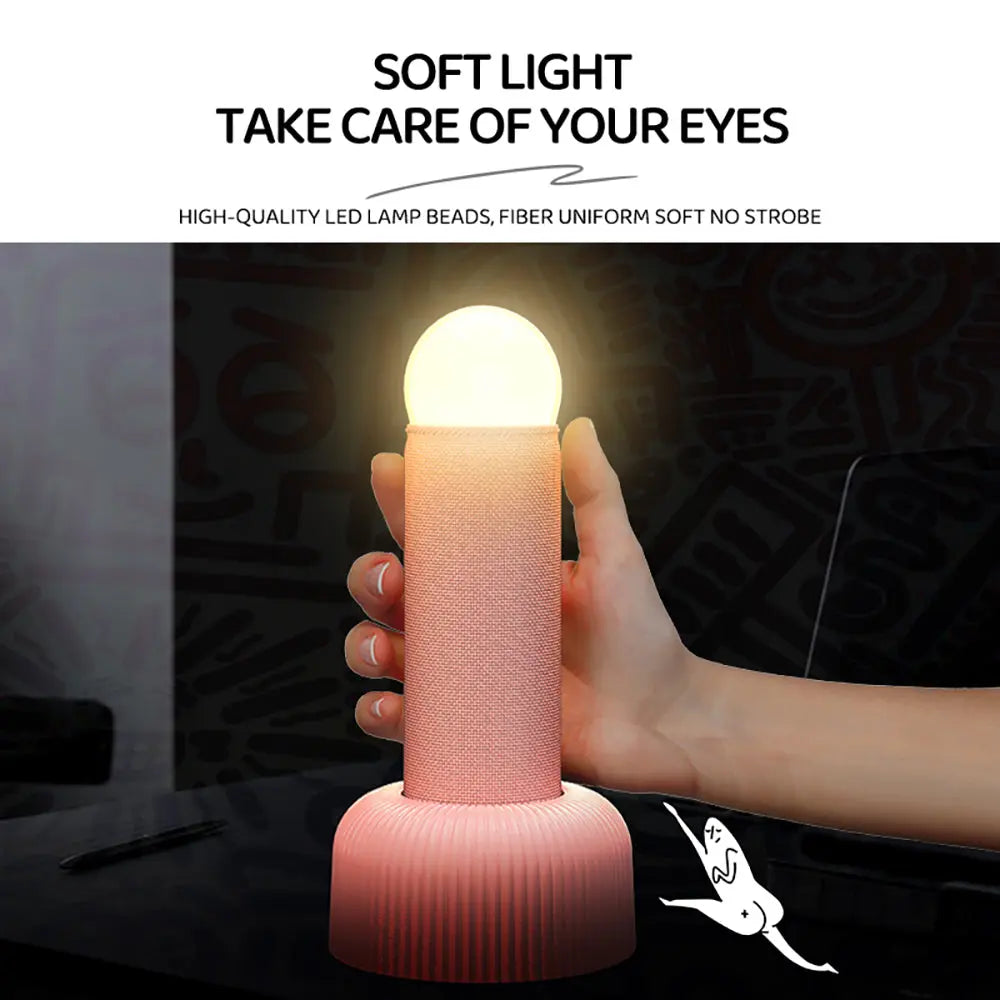 Creative Hand-Pull Nightstand Lamp