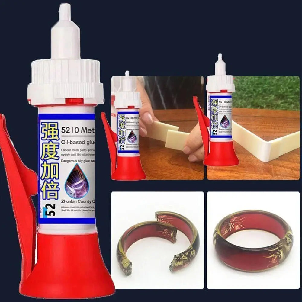 High-performance repair adhesive for various materials