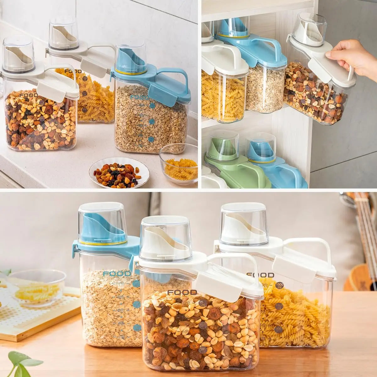 Airtight storage containers – Keep your food fresh & safe