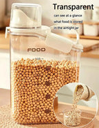 Airtight storage containers – Keep your food fresh & safe