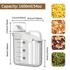Airtight storage containers – Keep your food fresh & safe