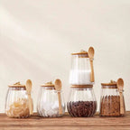 Airtight Tea & Sugar Jar – Keeps the contents fresh & dry