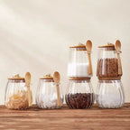 Airtight Tea & Sugar Jar – Keeps the contents fresh & dry