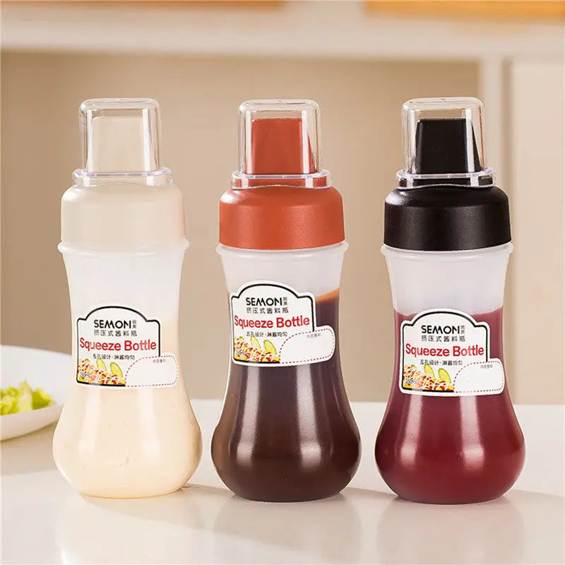 Multi-hole sauce bottle – Easy dosing made simple