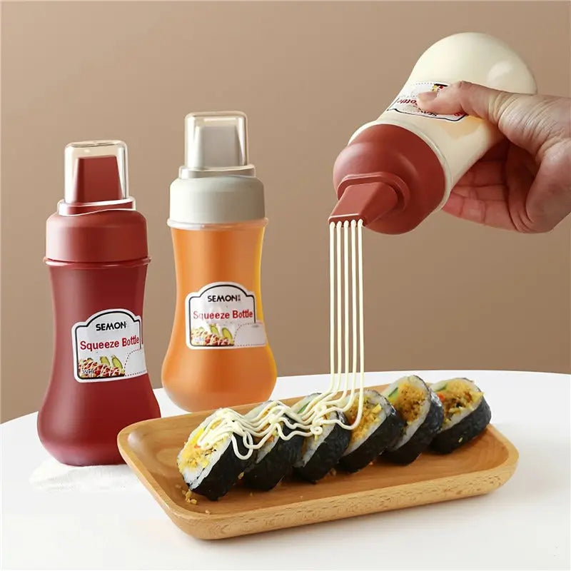 Multi-hole sauce bottle – Easy dosing made simple