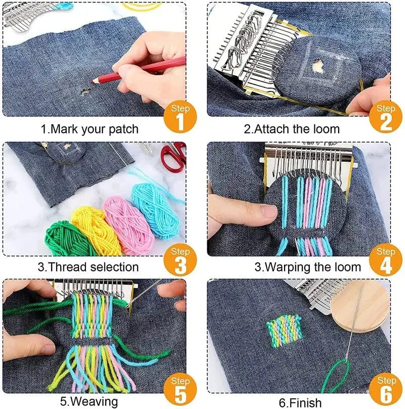 Mini DIY Needle and Thread Set for Quick Repairs