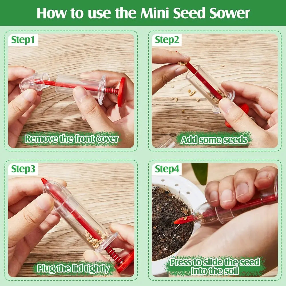 Mini Seedling Spreader for Small Seeds – Practical Aid for Sowing