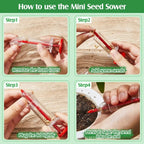 Mini Seedling Spreader for Small Seeds – Practical Aid for Sowing