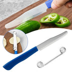 Multifunctional Vegetable Peeler with Adjustable Thickness