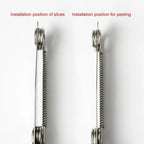 Multifunctional Vegetable Peeler with Adjustable Thickness