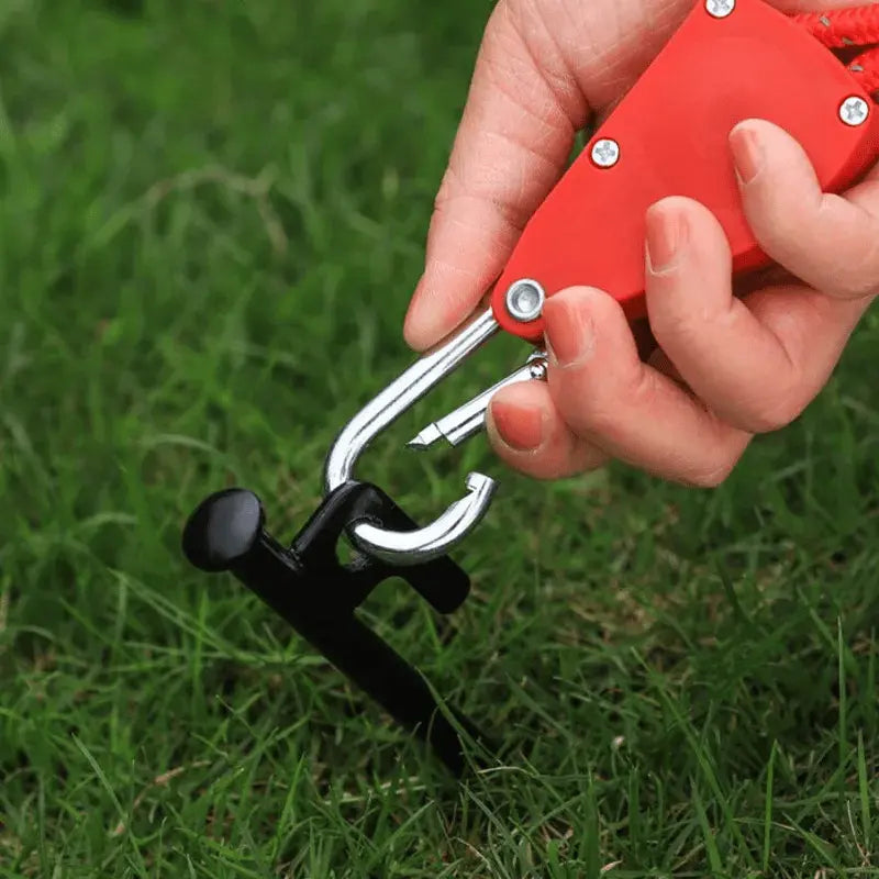 Outdoor storm line 4 m – Reflective & securely attachable