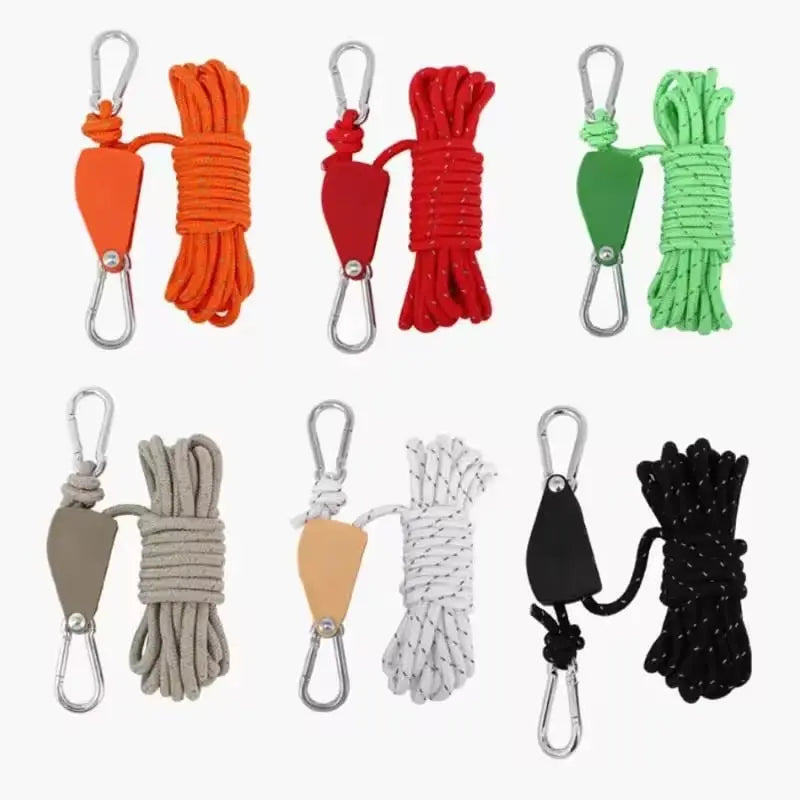 Outdoor storm line 4 m – Reflective & securely attachable