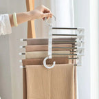 Space-saving pants organizer