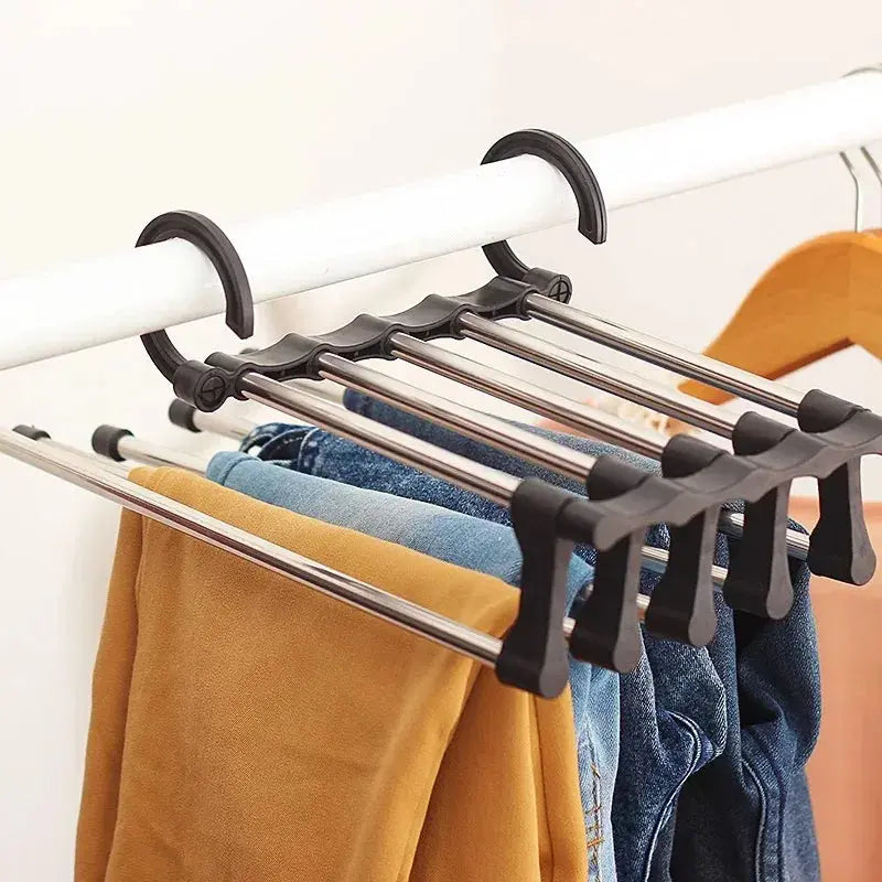 Space-saving pants organizer